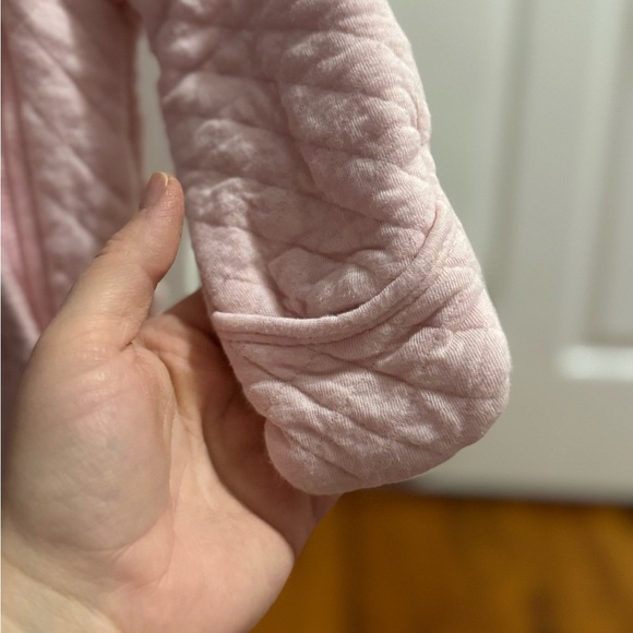 Carter's Pink Quilted Footie One Piece - Picture 3 of 11